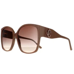 Jimmy Choo Square|Jimmy Choo^Sunglasses NOEMI/S KON HA Nude Glitter Brown Gradient