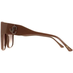 Jimmy Choo Square|Jimmy Choo^Sunglasses NOEMI/S KON HA Nude Glitter Brown Gradient