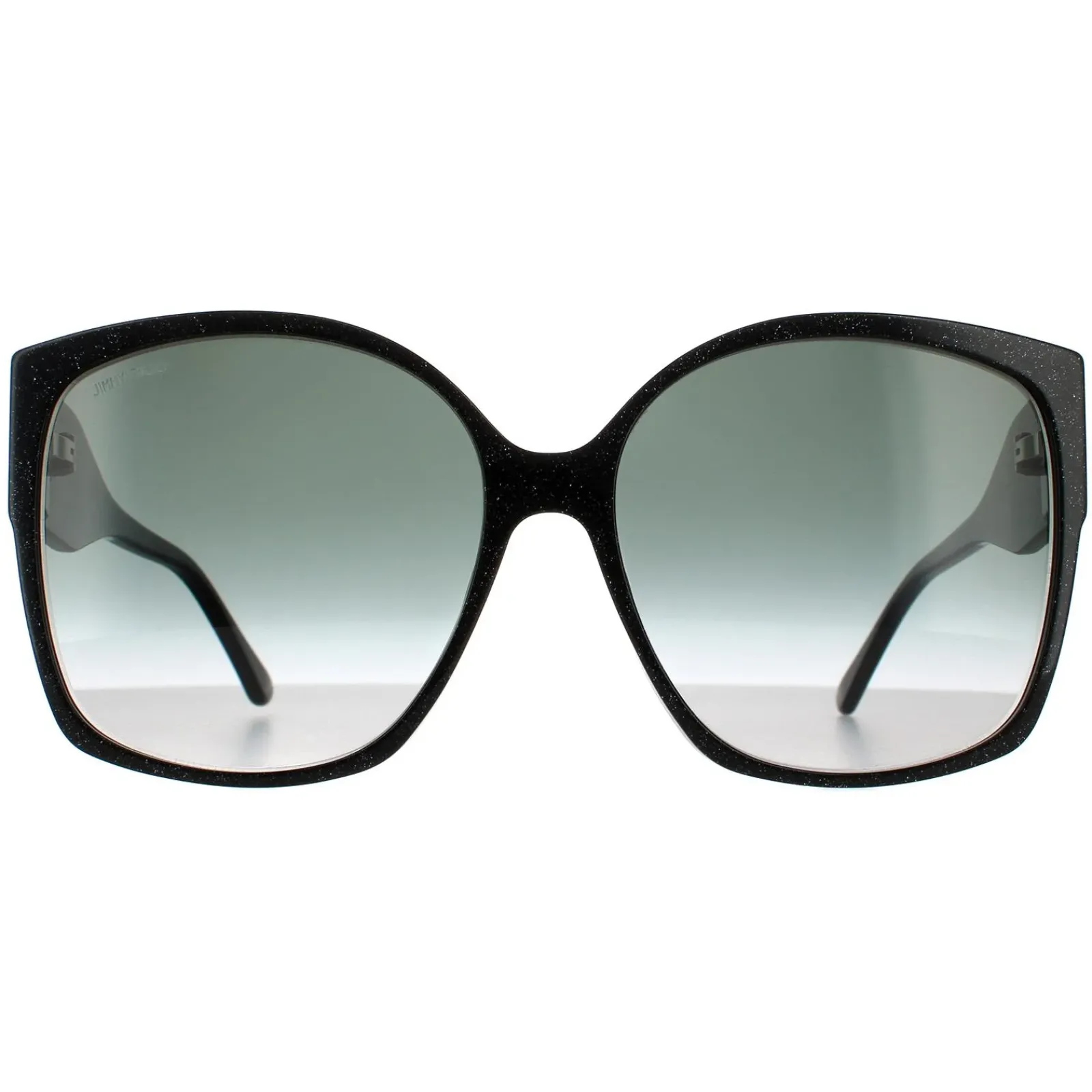 Jimmy Choo Square|Jimmy Choo^Sunglasses NOEMI/S DXF 9O Black Dark Grey Gradient
