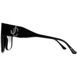 Jimmy Choo Square|Jimmy Choo^Sunglasses NOEMI/S DXF 9O Black Dark Grey Gradient