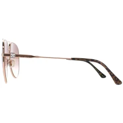 Jimmy Choo Aviator|Jimmy Choo^Sunglasses OLLY/S DDB HA Gold Copper Brown Gradient