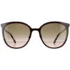Jimmy Choo Cat-Eye|Jimmy Choo^Sunglasses ORIA/G/SK DDB HA Gold Copper Brown Gradient
