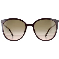 Jimmy Choo Cat-Eye|Jimmy Choo^Sunglasses ORIA/G/SK DDB HA Gold Copper Brown Gradient