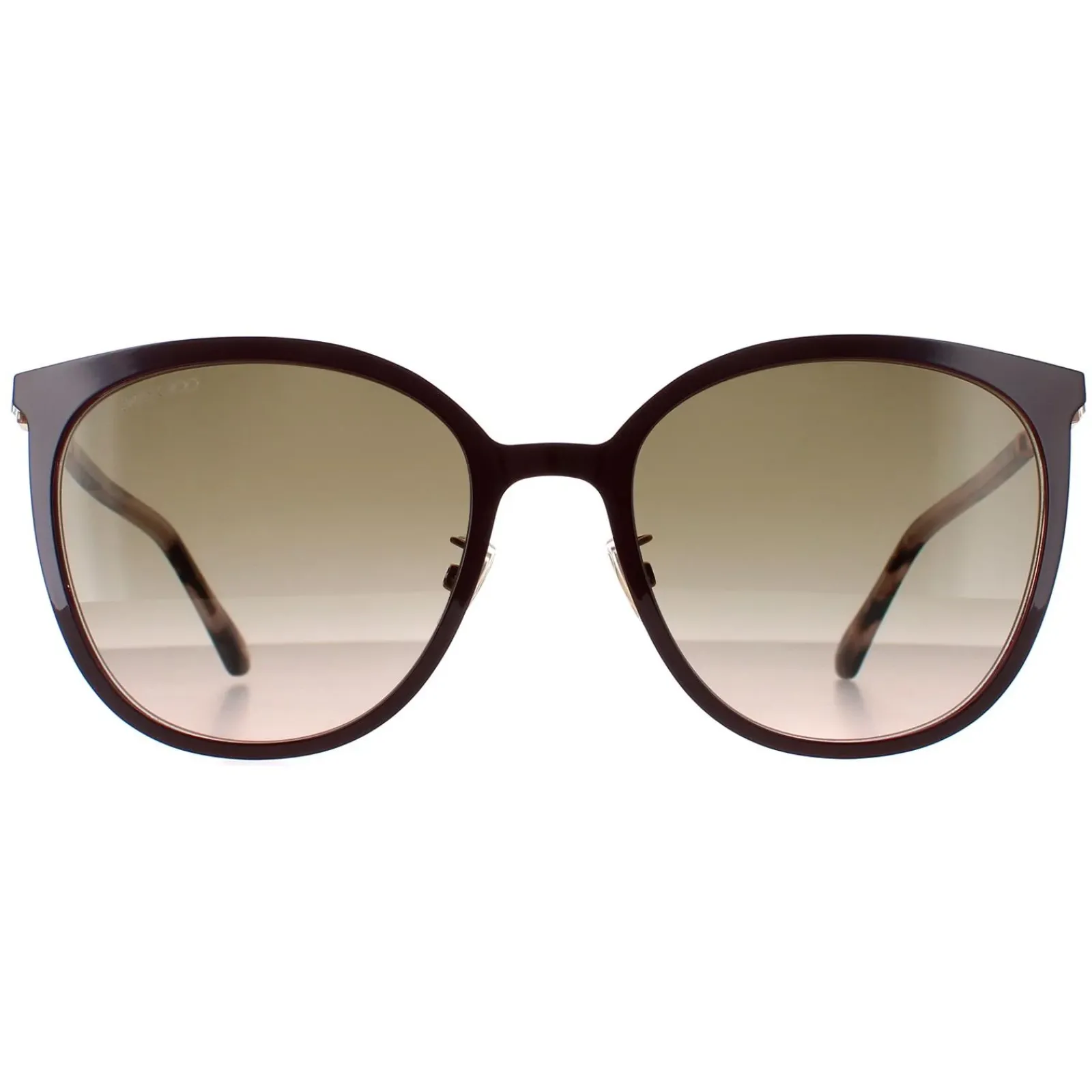 Jimmy Choo Cat-Eye|Jimmy Choo^Sunglasses ORIA/G/SK DDB HA Gold Copper Brown Gradient