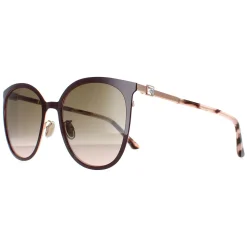 Jimmy Choo Cat-Eye|Jimmy Choo^Sunglasses ORIA/G/SK DDB HA Gold Copper Brown Gradient