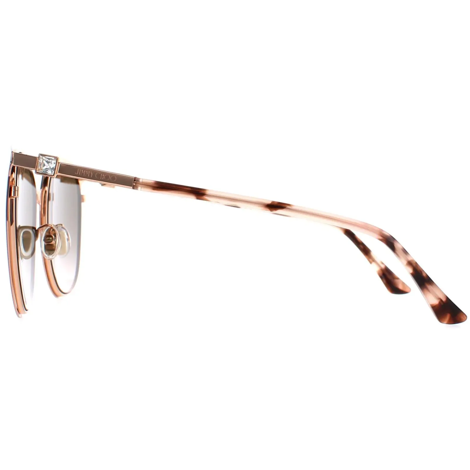 Jimmy Choo Cat-Eye|Jimmy Choo^Sunglasses ORIA/G/SK DDB HA Gold Copper Brown Gradient