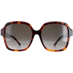 Jimmy Choo Square|Jimmy Choo^Sunglasses Rella/G/S 086/HA Dark Havana Brown Gradient