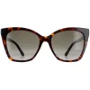 Jimmy Choo Cat-Eye|Jimmy Choo^Sunglasses RUA/G/S 086 HA Havana Brown Gradient
