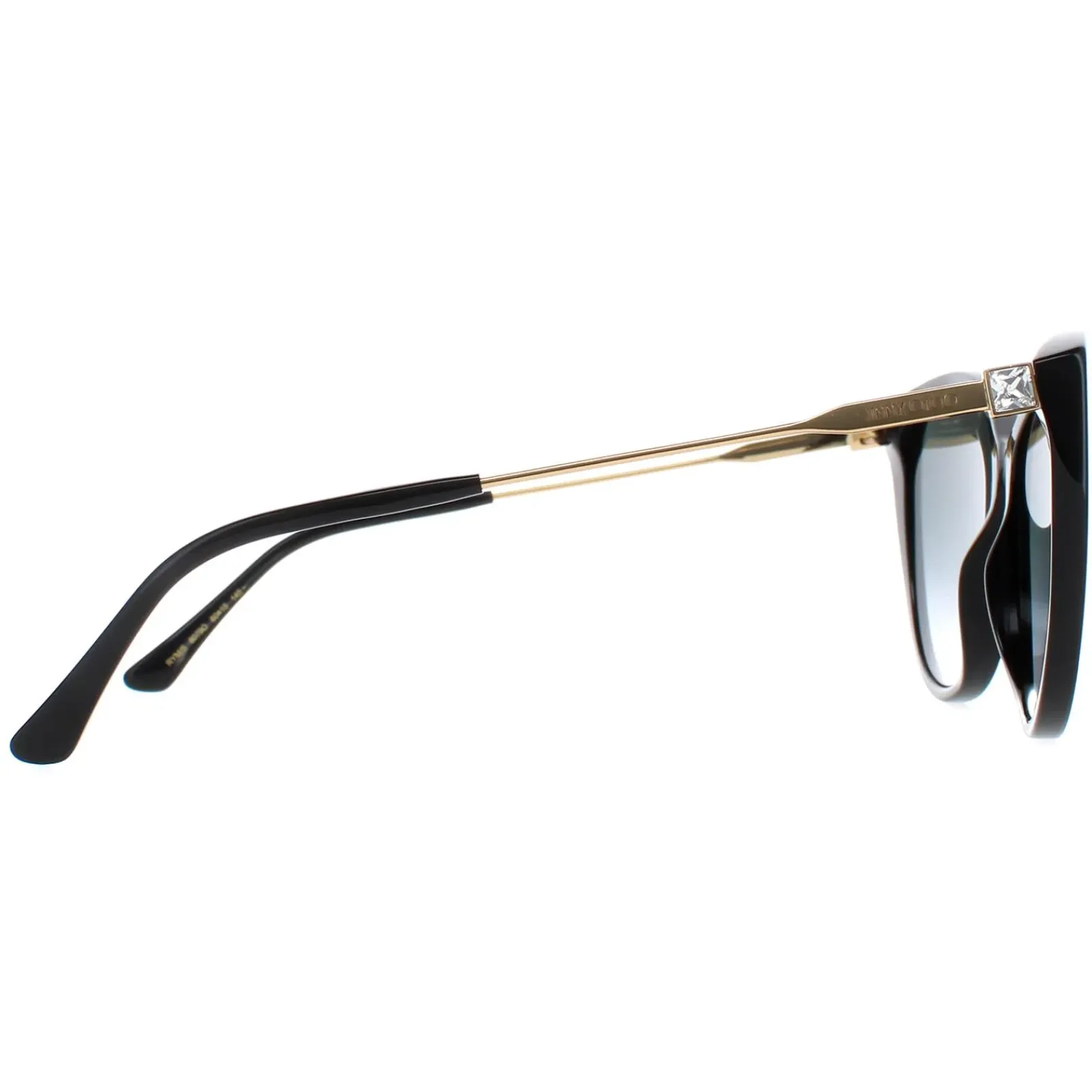 Jimmy Choo Cat-Eye|Jimmy Choo^Sunglasses RYM/S 807 9O Black Dark Grey Gradient