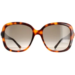 Jimmy Choo Square|Jimmy Choo^Sunglasses SADIE/S 086 HA Havana Brown Gradient