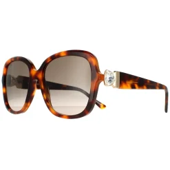Jimmy Choo Square|Jimmy Choo^Sunglasses SADIE/S 086 HA Havana Brown Gradient