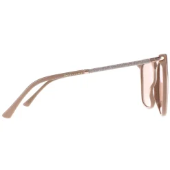 Jimmy Choo Square|Jimmy Choo^Sunglasses SCILLA/S FWM 2S Nude Pink Flash Silver Mirror