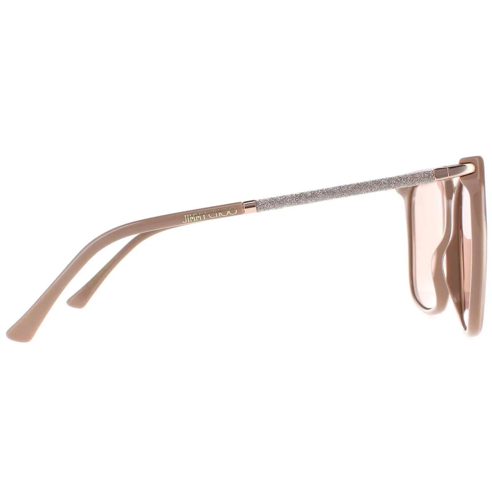 Jimmy Choo Square|Jimmy Choo^Sunglasses SCILLA/S FWM 2S Nude Pink Flash Silver Mirror