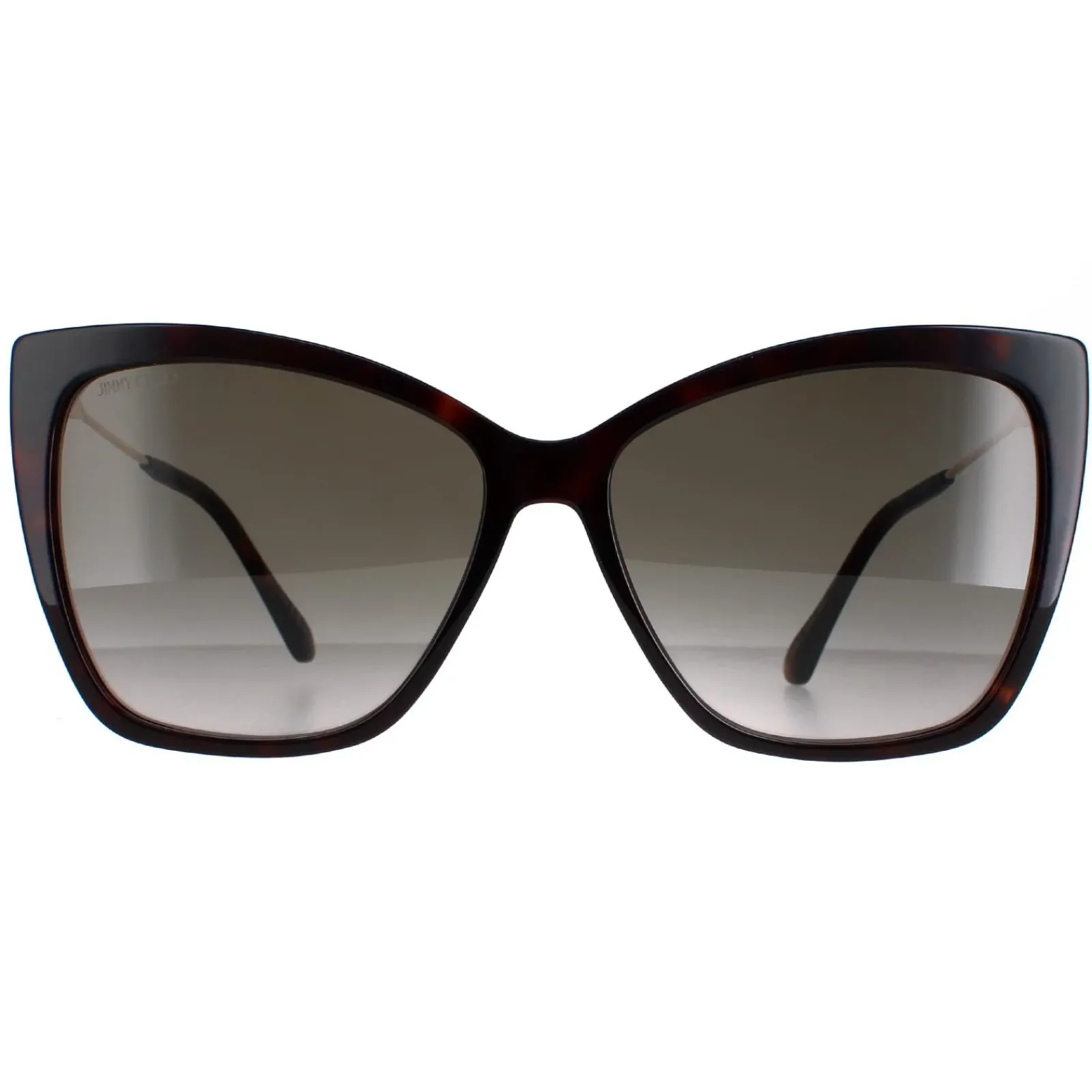 Jimmy Choo Cat-Eye|Jimmy Choo^Sunglasses Seba/S 086/HA Dark Havana Brown Gradient