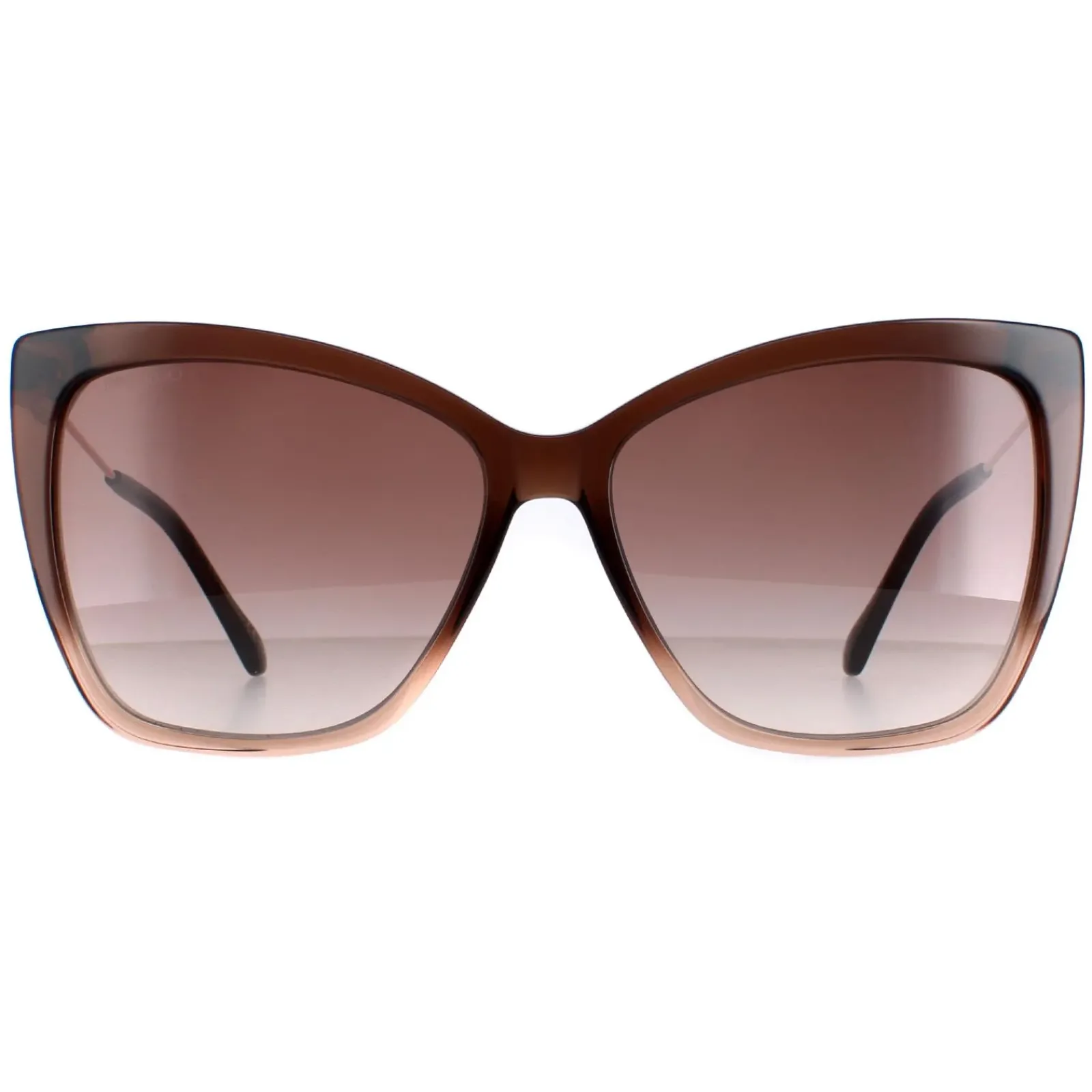 Jimmy Choo Cat-Eye|Jimmy Choo^Sunglasses Seba/S 0MY/HA Brown Shaded Beige Brown Gradient
