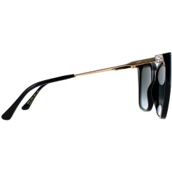 Jimmy Choo Cat-Eye|Jimmy Choo^Sunglasses Seba/S 807/9O Black Grey Gradient