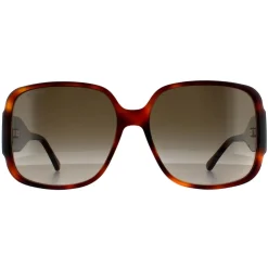 Jimmy Choo Square|Jimmy Choo^Sunglasses TARA/S 086 HA Havana Brown Gradient