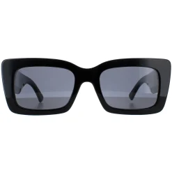 Jimmy Choo Rectangle|Jimmy Choo^Sunglasses VITA/S 807 IR Black Grey Blue