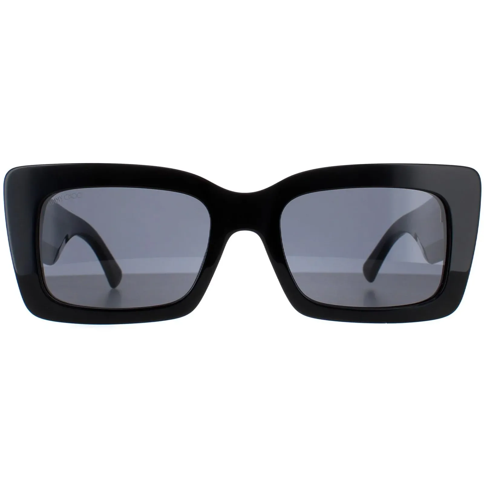 Jimmy Choo Rectangle|Jimmy Choo^Sunglasses VITA/S 807 IR Black Grey Blue
