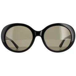 Karen Millen Oval^Sunglasses KM5051 001 Black Grey
