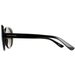 Karen Millen Oval^Sunglasses KM5051 001 Black Grey