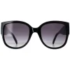 Karen Millen Square^Sunglasses KM5050 001 Black Dark Grey Gradient