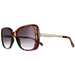 Karen Millen Butterfly^Sunglasses KM5036 100 Brown Grey Gradient