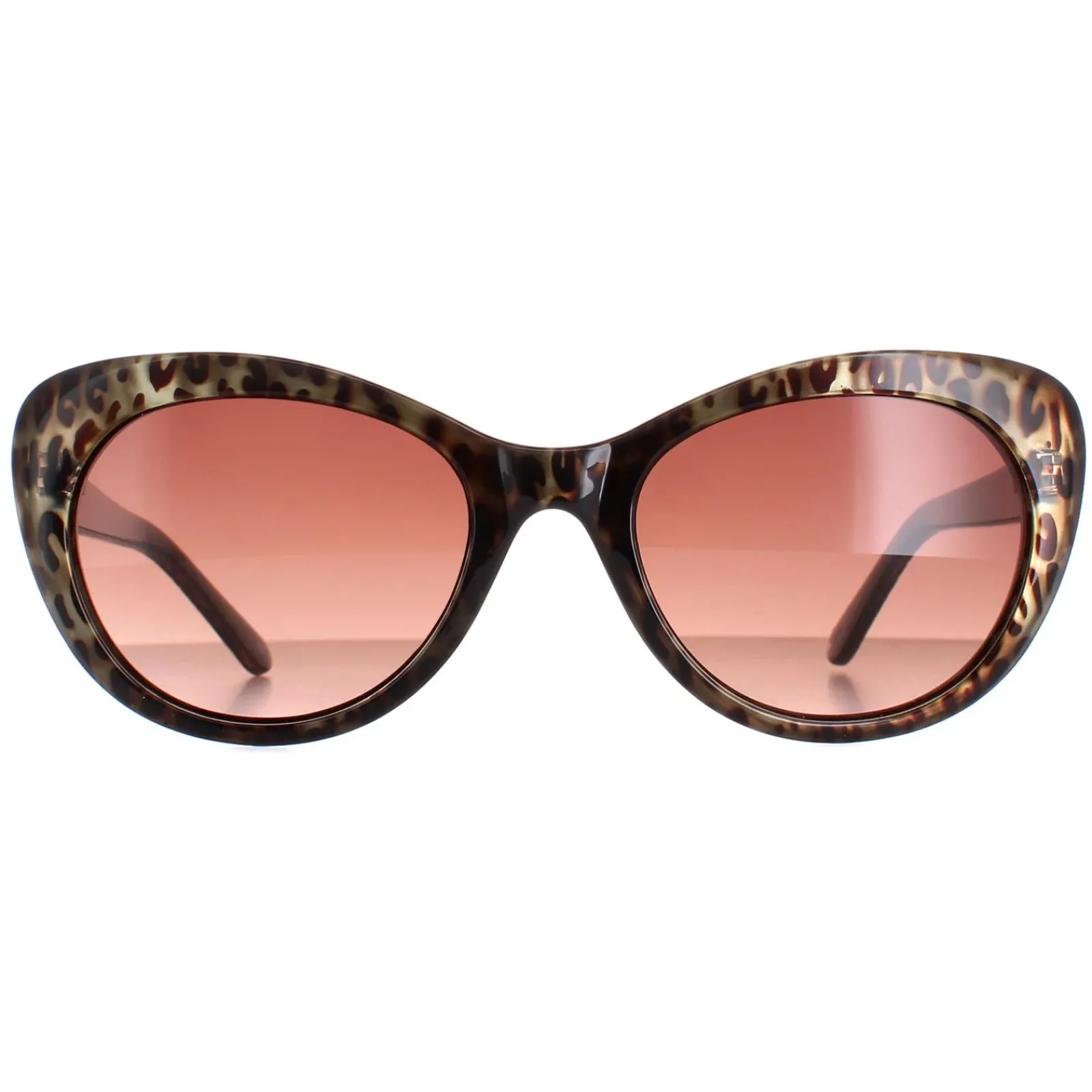 Karen Millen Cat-Eye^Sunglasses KM5024 115 Leopard Brown Gradient