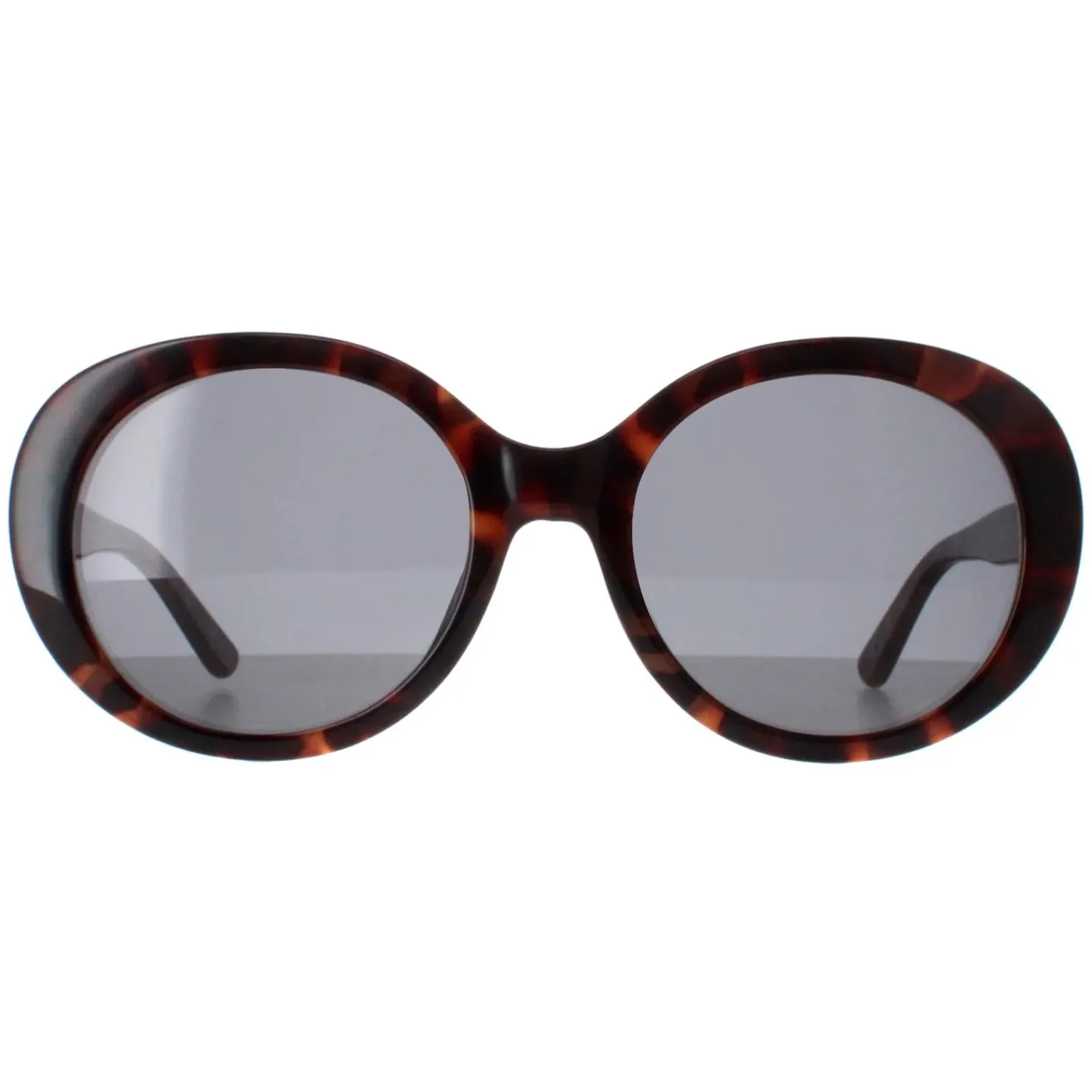 Karen Millen Oval^Sunglasses KM5051 118 Dark Tortoise Dark Grey
