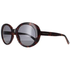 Karen Millen Oval^Sunglasses KM5051 118 Dark Tortoise Dark Grey