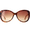 Karen Millen Butterfly^Sunglasses KM5049 102 Dark Tortoise Brown Gradient