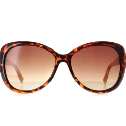 Karen Millen Butterfly^Sunglasses KM5049 102 Dark Tortoise Brown Gradient