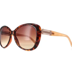 Karen Millen Butterfly^Sunglasses KM5049 102 Dark Tortoise Brown Gradient