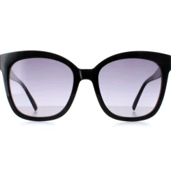 Karen Millen Square^Sunglasses KM5052 001 Black Dark Grey Gradient