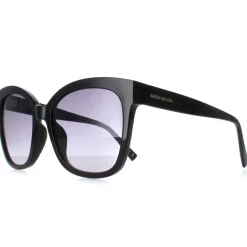 Karen Millen Square^Sunglasses KM5052 001 Black Dark Grey Gradient