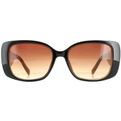Karen Millen Rectangle^Sunglasses KM5047 020 Black Brown