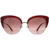 Kate Spade Cat-Eye^Sunglasses Abinaya YEP HA Gold Burgundy Gradient