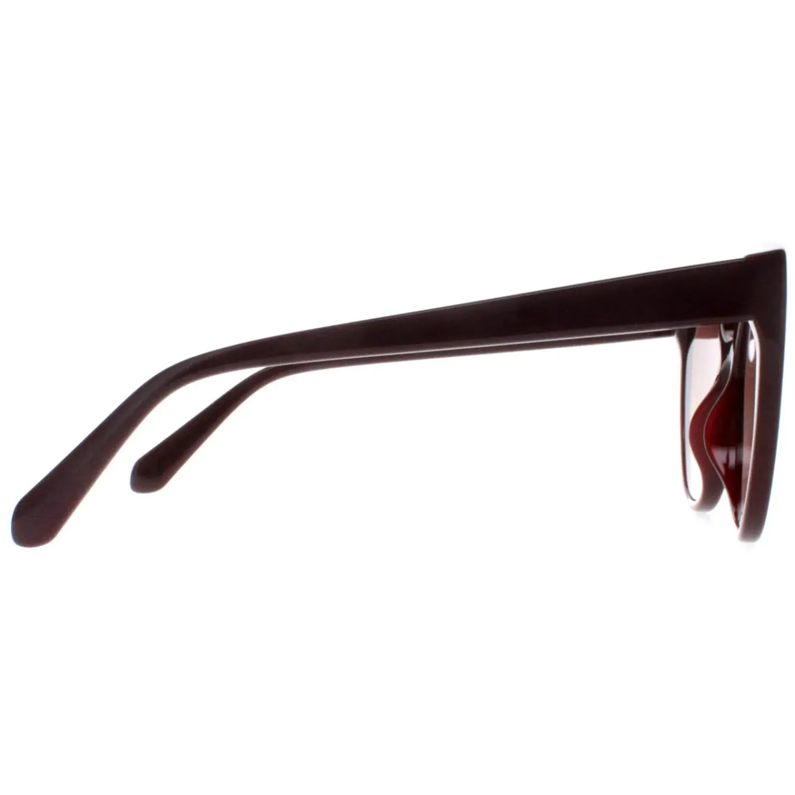 Kate Spade Cat-Eye^Sunglasses Amya LHF HA Burgundy Brown Gradient