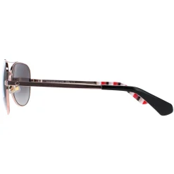 Kate Spade Aviator^Sunglasses Avaline 2/S AU2 WJ Red Gold Grey Gradient Polari