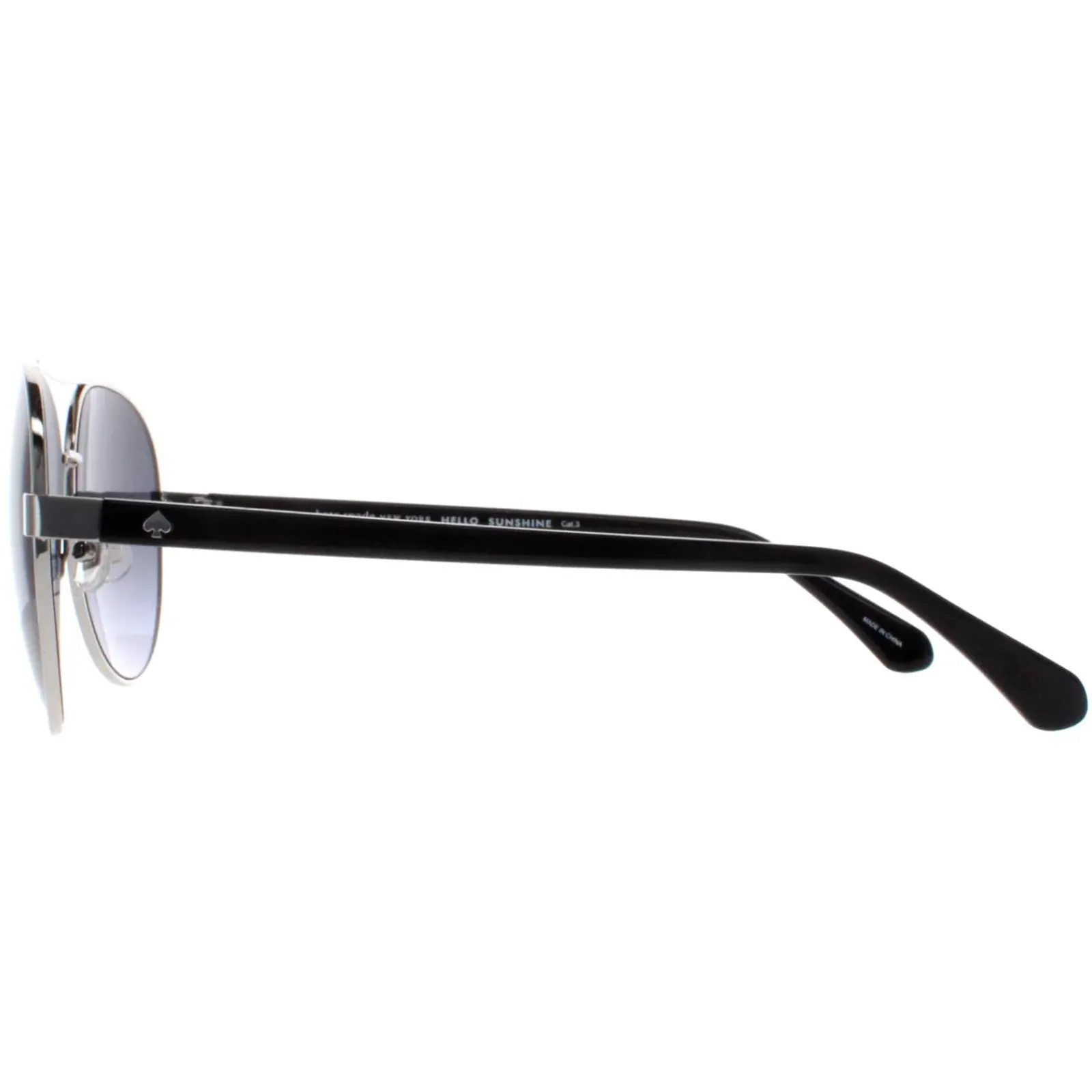 Kate Spade Aviator^Sunglasses Averie/S 010 9O Palladium Dark Grey Gradient