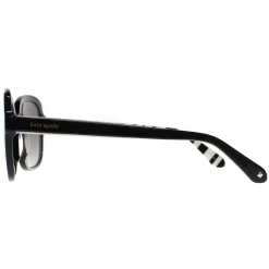 Kate Spade Square|Polarised^Sunglasses Babbette/G/S 807 WJ Black Grey Gradient Polarize