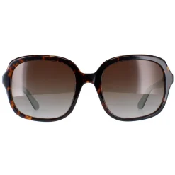 Kate Spade Square^Sunglasses Babbette/G/S 086 LA Havana Brown Gradient Polari