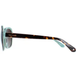 Kate Spade Square^Sunglasses Babbette/G/S 086 LA Havana Brown Gradient Polari