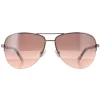 Kate Spade Aviator^Sunglasses Bethann AU2 G4 Rose Gold Brown Gradient Mirror
