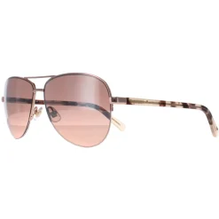 Kate Spade Aviator^Sunglasses Bethann AU2 G4 Rose Gold Brown Gradient Mirror