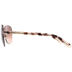 Kate Spade Aviator^Sunglasses Bethann AU2 G4 Rose Gold Brown Gradient Mirror