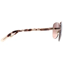 Kate Spade Aviator^Sunglasses Bethann AU2 G4 Rose Gold Brown Gradient Mirror