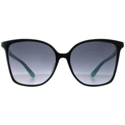 Kate Spade Square^Sunglasses BRIGITTE/F/S 807 9O Black Dark Grey Gradient
