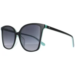 Kate Spade Square^Sunglasses BRIGITTE/F/S 807 9O Black Dark Grey Gradient