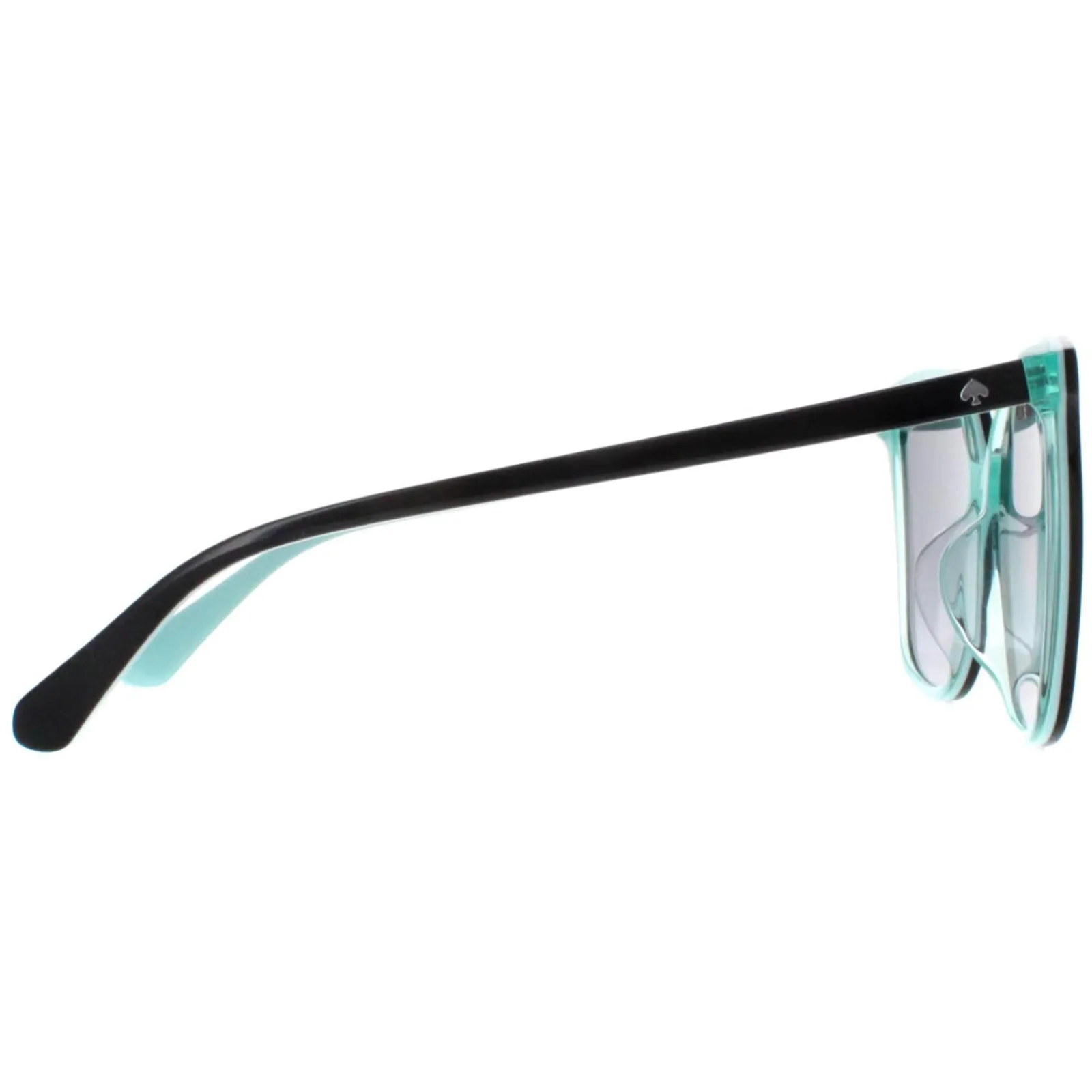 Kate Spade Square^Sunglasses BRIGITTE/F/S 807 9O Black Dark Grey Gradient